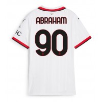 AC Milan Tammy Abraham #90 Gostujuci Dres za Ženska 2024-25 Kratak Rukav